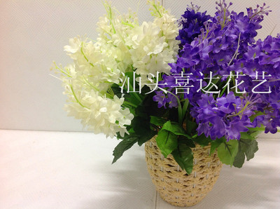 2013新款5叉5頭風信子仿真花 汕頭廠家直銷，品質與價格的雙重優勢